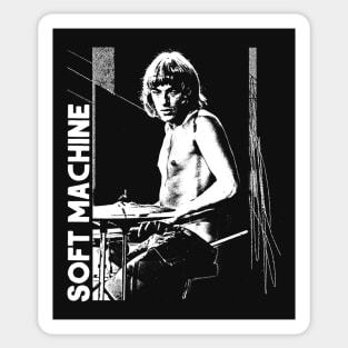 Soft Machine -- Original Fan Artwork Design Sticker